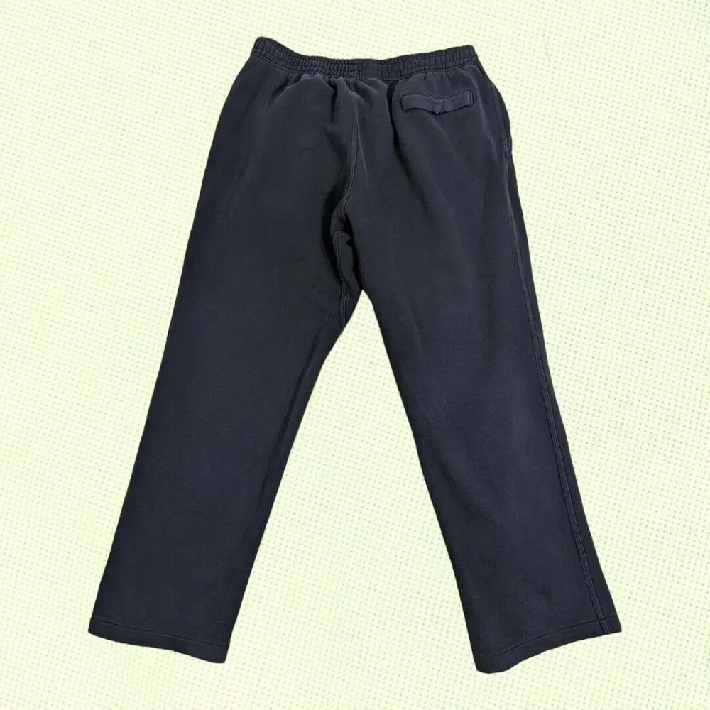 Nike Club OH Sweatpants Mens XL Joggers Athletic Navy‎ Blue Fleece Swoosh